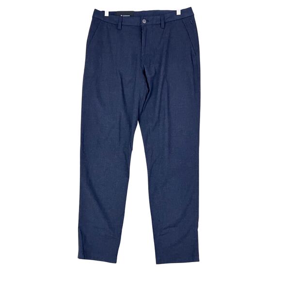 Lululemon ABC Trouser Pants Flannel Fabric Slim Fit MEn Size 33 x 32 NEW